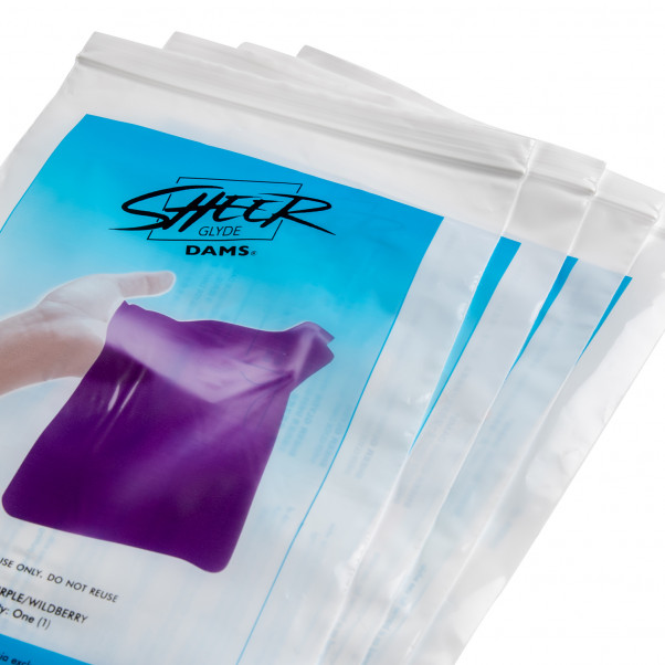 Glyde Sheer Dams Mix Slicklappar 4 st  3