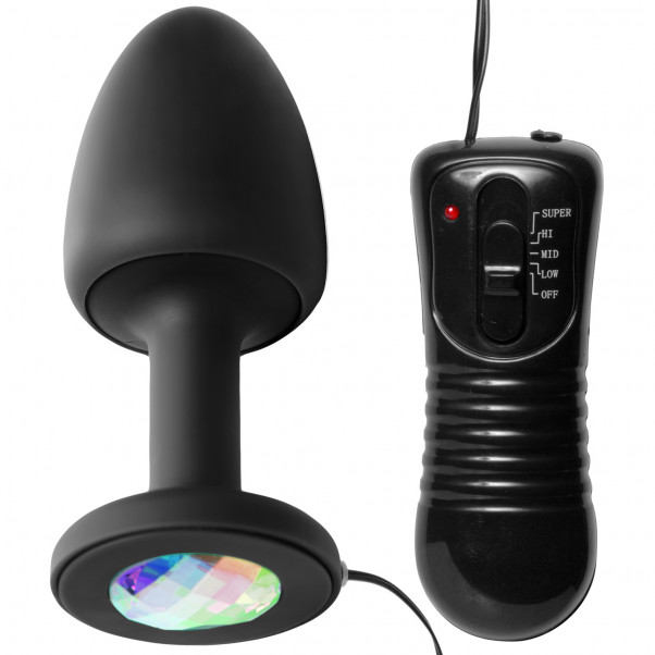 Master Series Paragon Gem Vibrerande Analplugg  1