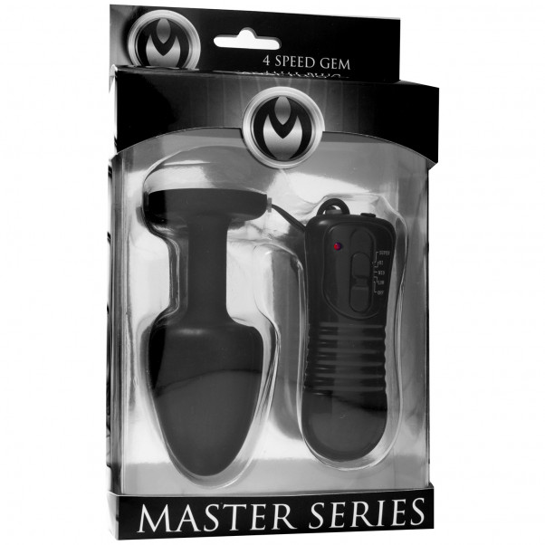 Master Series Paragon Gem Vibrerande Analplugg  10