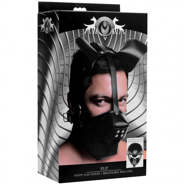 Master Series Pup Puppy Play Mask  10