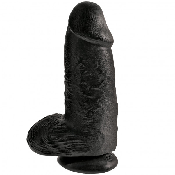 King Cock Chubby Dildo med Testiklar 23 cm