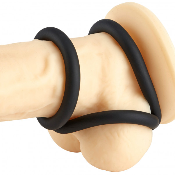 Sinful Extra Thick Penisringar i Silikon Set 3 st  2