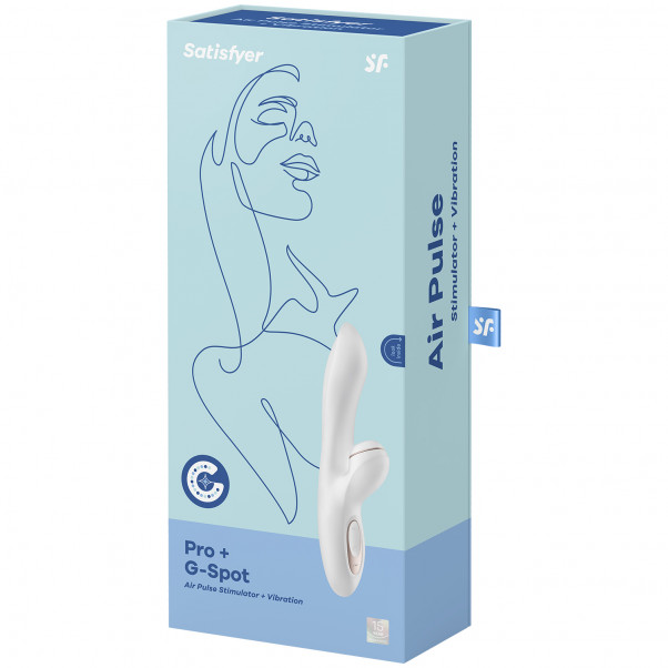 Satisfyer Pro+ G-Spot Rabbit Lufttrycksvibrator 90