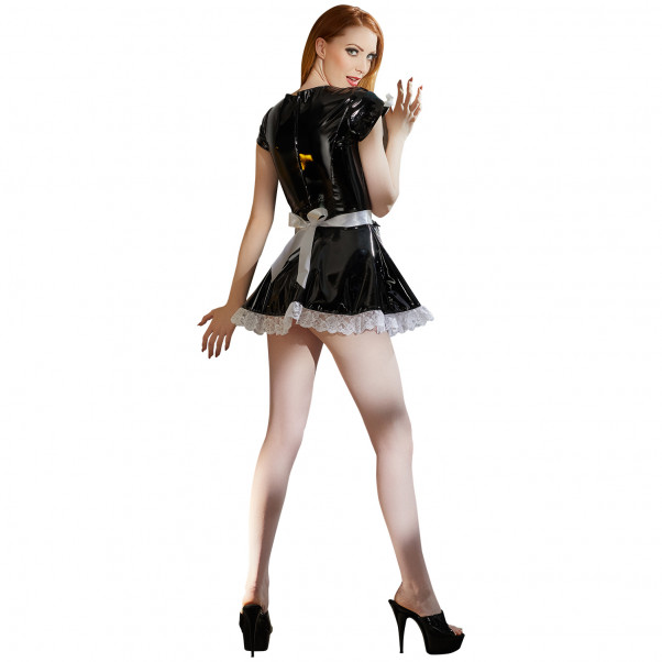 Black Level Maid Dress i Lack  2
