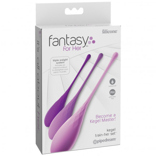 Fantasy for Her Kegel Train-Her Knipkulor Set  3