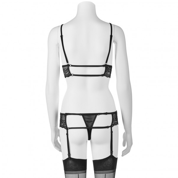 Nortie Runa Set med BH och Strumpebandshållare i Spets produktbild 6