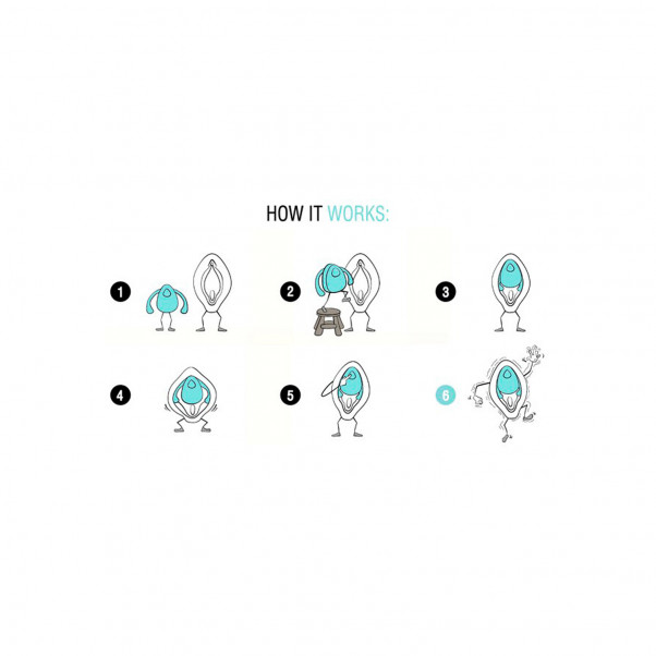 Dame Products EVA II Handsfree Vibrator  5