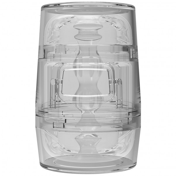 Main Squeeze Pop-Off Optix Masturbator Clear  2