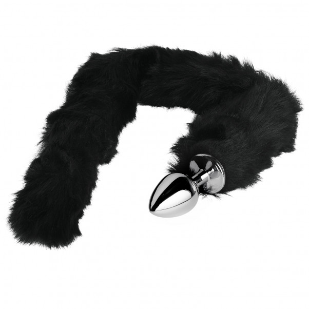 Furry Fantasy Black Panther Tail Buttplug produktbild 3
