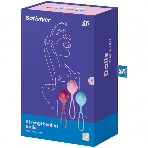 Satisfyer Strengthening Balls Knipkulor 3 st 90