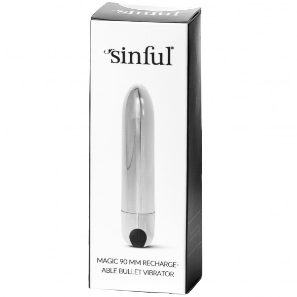 Sinful Magic 90 mm Uppladdningsbar Bulletvibrator  5