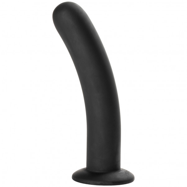 Sinful Slender Silikone Sort Dildo Large  1