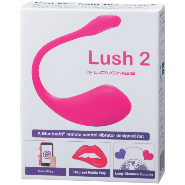 Lovense Lush 2 Appstyrd G-punktsvibrator bild på förpackningen 100