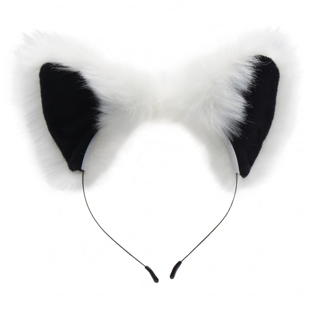 Tailz White Fox Tail Analplug och Öron  3