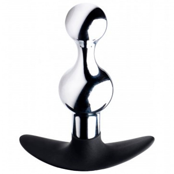 Master Series Dark Drop Metal Buttplug  1