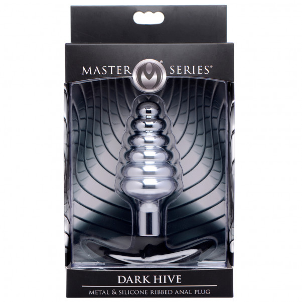 Master Series Dark Hive Metal Buttplugg  3
