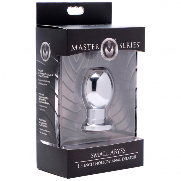 Master Series Aluminium Tunnel Buttplug  8