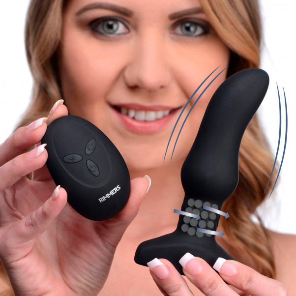 Rimmers Slim Curved Rimming Fjärrstyrd Buttplug  5