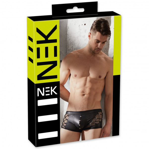 NEK Wetlook Boxershorts med Knappar  4
