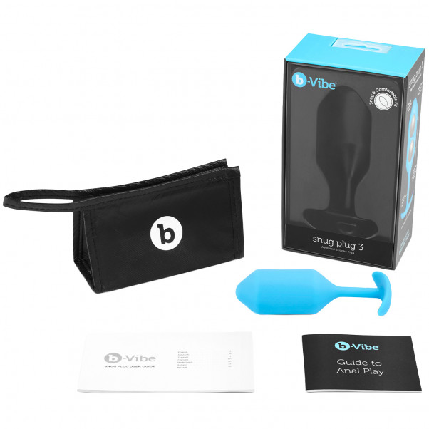 B-Vibe Snug Plug 3 Buttplug  3