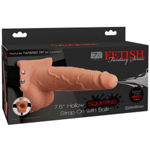 Fetish Fantasy Hollow Sprutande Strap-on 19 cm  4