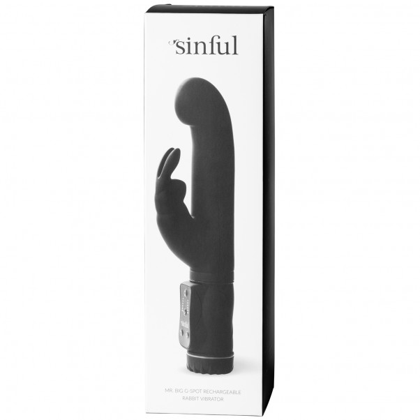 Sinful Mr. Big G-Spot Uppladdningsbar Rabbitvibrator  7