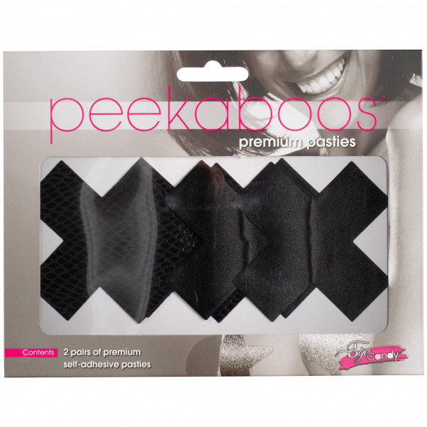 Peekaboos Nipple Stickers Kryss 2-pack  100