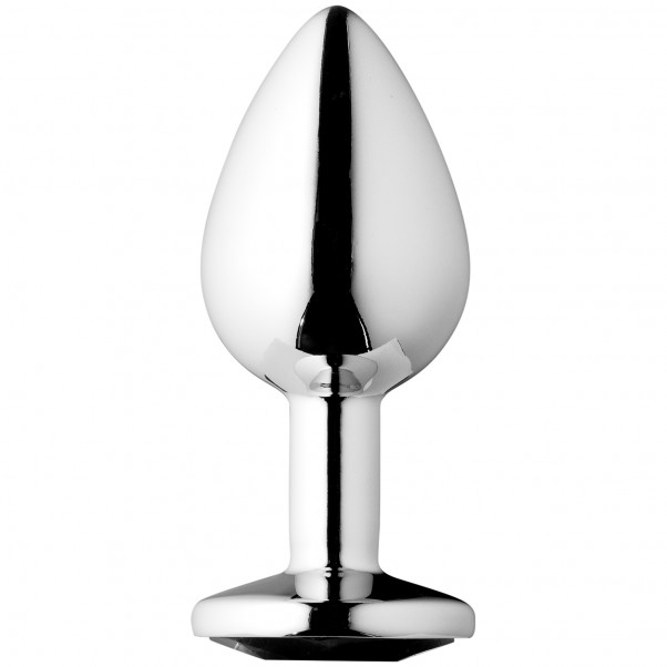 Sinful Black Jewel Stål Butt Plug Liten