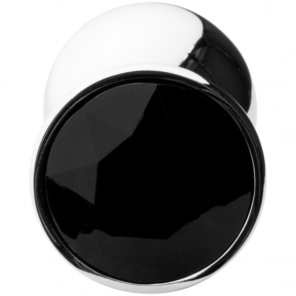 Sinful Black Jewel Stål Butt Plug Liten