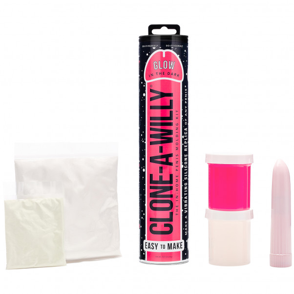 Clone-A-Willy Klona Din Penis Glow in the Dark Pink produktbild 2