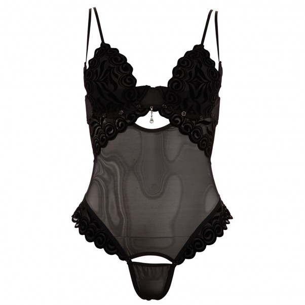 Cottelli String Body med Strass