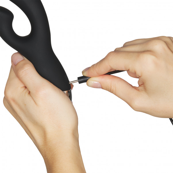 Sinful Curve Uppladdningsbar Rabbitvibrator produkt i hand 51