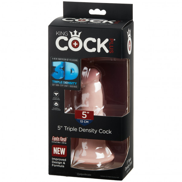 King Cock Plus Triple Density Dildo 15,2 cm bild på förpackningen 90