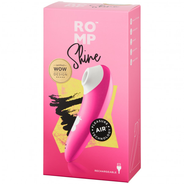 ROMP Shine Lufttrycksvibrator bild på förpackningen 90