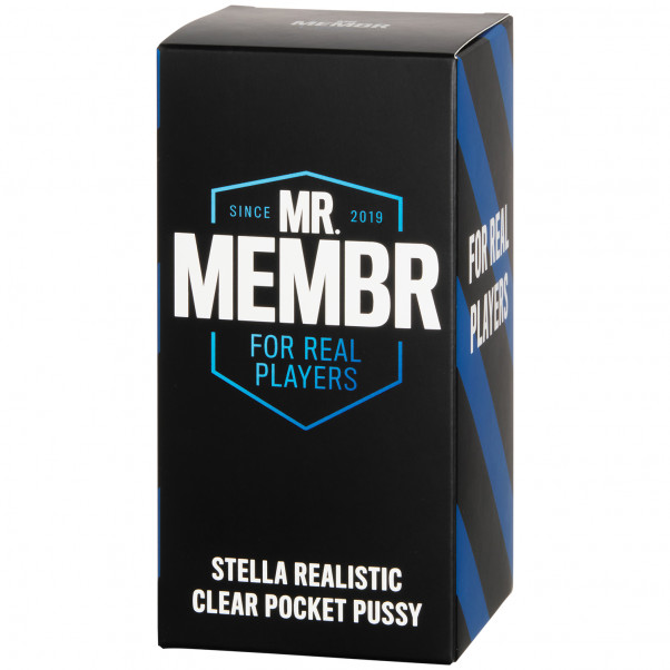 Mr. Membr Stella Realistisk Klar Pocket Pussy  90