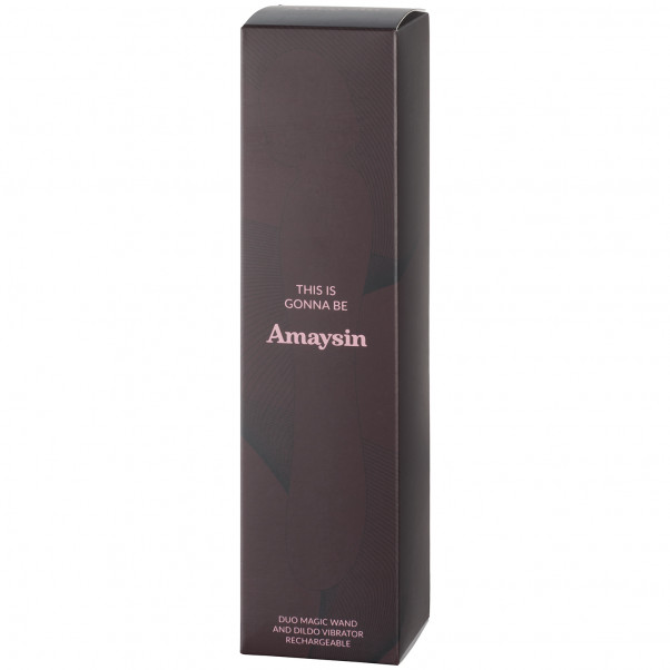 Amaysin Duo Uppladdningsbar Magic Wand och Dildovibrator 90