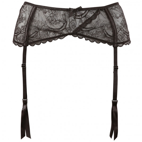 Cottelli Black Lace Garter Belt  3