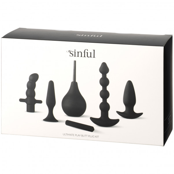Sinful Ultimate Play Analplugg Set Produktförpackning 90