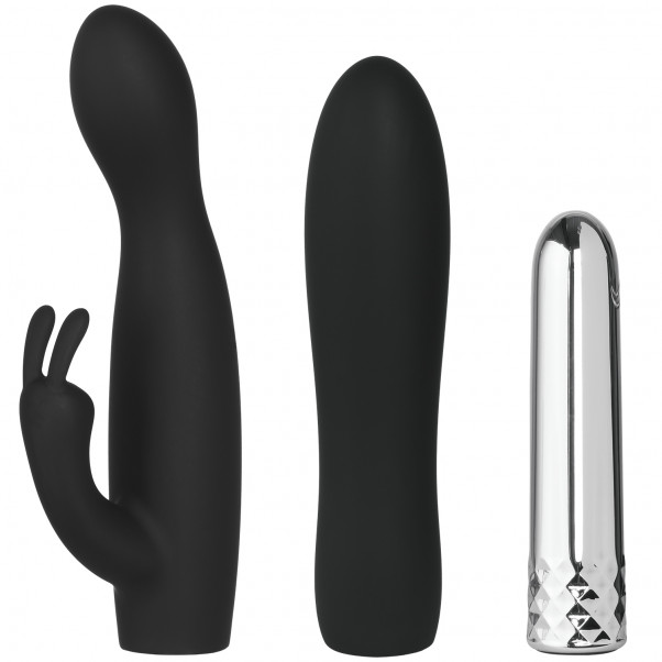 Sinful Double Trouble Uppladdningsbart Rabbit och Wand Bulletvibrator Set produktbild 1
