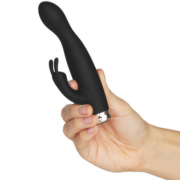 Sinful Double Trouble Uppladdningsbart Rabbit och Wand Bulletvibrator Set produkt i hand 50