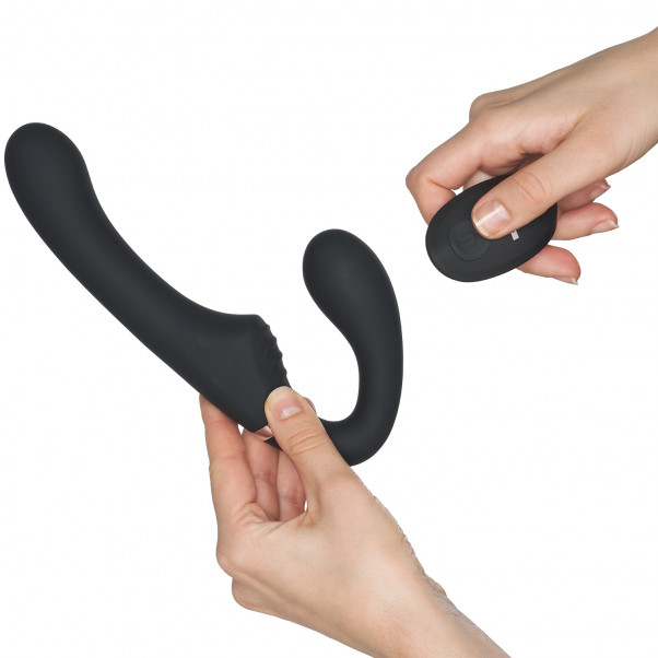 Strap U Mighty Rider Vibrating Strap-on Hand 50