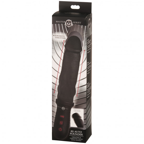 Master Series 8X Auto Pounder Thrusting Dildo Pack 90