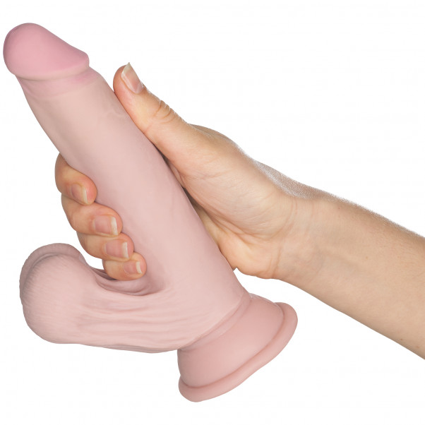 King Cock Plus Triple Density Swinging Balls Dildo 21 cm Hand 50