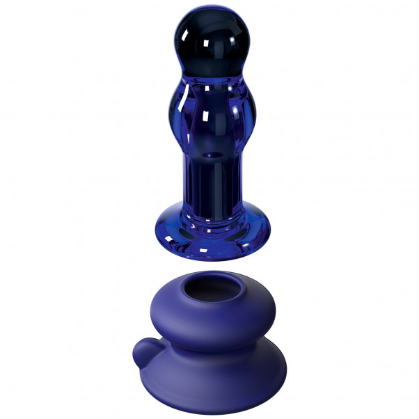 Icicles nr 83 Vibrerande Analplugg av Glas  3