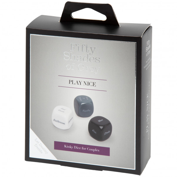 Fifty Shades Of Grey Play Nice Kinky Dice for Couples Pack 91