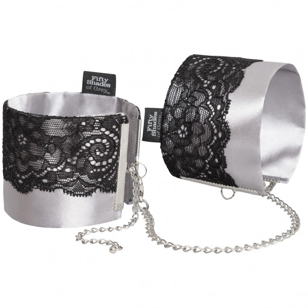 Fifty Shades Of Grey Play Nice Satin Wrist Cuffs Product 1