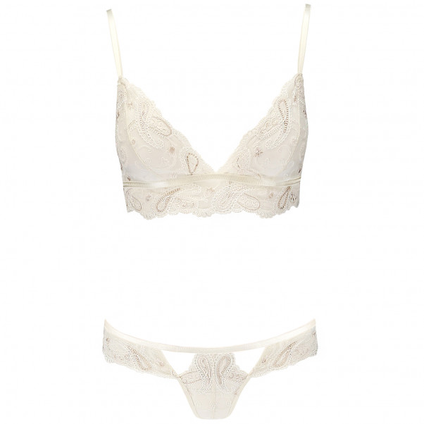 Casmir Inoe White Lace Bra Set   Product 3