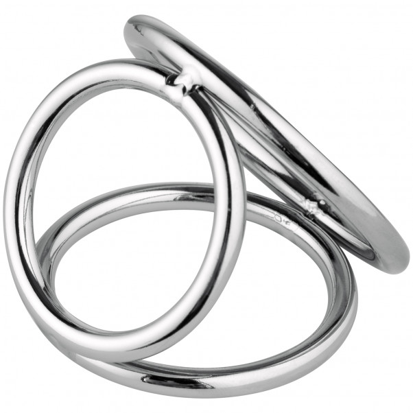 Bound to Please Trippel Penis- och Testikelring Produktbild 1