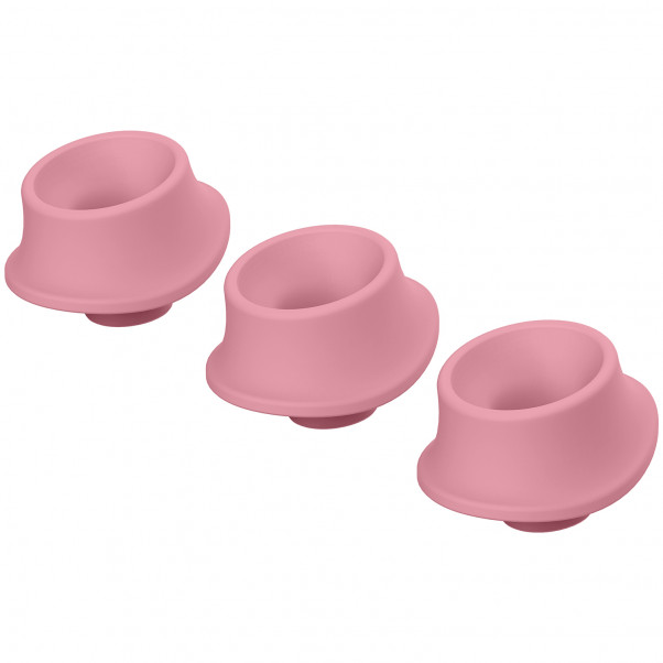 Womanizer Rosa Sughuvud 3-Pack Large  1