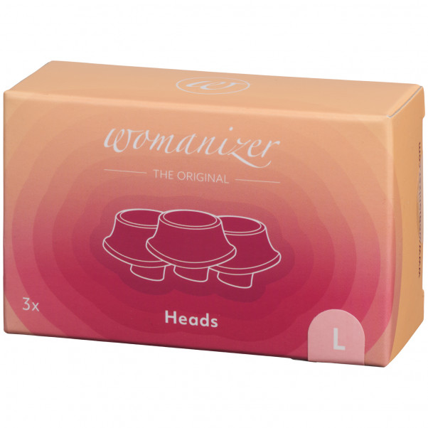 Womanizer Rosa Sughuvud 3-Pack Large  90